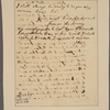 Letter to Gen. [William] Johnson [Lake George, N. Y.]