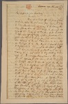 Letter to George Clinton, Governor of New York