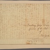 Letter to George Clinton, Governor of New York