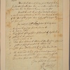 Letter to Isaac Van Duerse