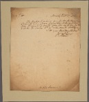 Letter to John Lawrence, Philadelphia