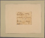 Letter to John Lawrence, Philadelphia