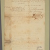 Letter to John Stoddard. Jacob Wendell, Samuel Welles, and Thomas Hutchinson [Boston, Mass.]