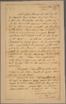 Letter to Richard Peters or Lynford Lardner, Philadelphia
