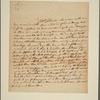 Letter to [James] Hamilton, Governor [of Pennsylvania]