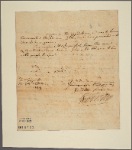 Letter to [James] Hamilton, Governor [of Pennsylvania]