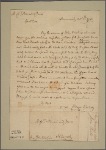 Letter to Stewart and Jones, New York