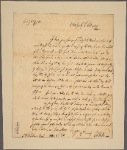 Letter to Sir William Johnson, Baronet [Johnson Hall, Tryon Co., N. Y.]