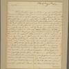 Letter to William Tryon [Governor of New York]