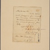 Letter to Rev. M. Barton