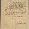 Letter to Sir William Johnson, Bart. [Johnstown, Tryon Co., N. Y.]