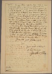 Letter to Sir William Johnson, Bart. [Johnstown, Tryon Co., N. Y.]