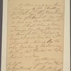 Letter to Messrs Apthorpe, Hancock, and Irving