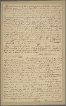 Letter to William Bayard Junr., New York