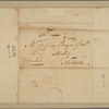 Letter to William Bayard Junr., New York