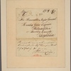 Letter to Maj. Gen. Horatio Gates, Philadelphia or Berkley County, Va.