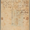 Letter to Thomas Riche, Philadelphia