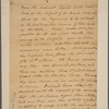 Letter to [the Committee of Arrangement of New York.]