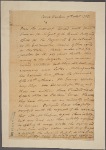 Letter to [the Committee of Arrangement of New York.]