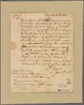Letter to [Thomas Riche, Philadelphia.]