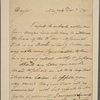 Letter to [Horatio Gates, New York.]
