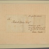 Letter to Robert Yates
