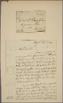 Letter to Rev. William Gordon, Jamaica Plains, near Boston