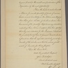 Letter to Lord George Germain [London]