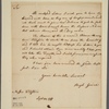 Letter to Messrs. Websters