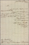 Letter to Nicholas Cooke, Governor of Rhode Island