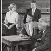 June Havoc and unidentified in the stage production One Foot in the Door
