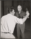 Harry Guardino and Lloyd Nolan in the stage production One More River