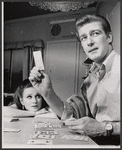 Richard Mulligan [right] and unidentified in the stage production The Only Game in Town