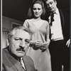 Richard Mulligan [right] and unidentified others in the stage production The Only Game in Town