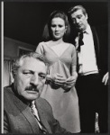 Richard Mulligan [right] and unidentified others in the stage production The Only Game in Town