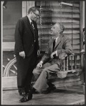 Nehemiah Persoff and Shepperd Strudwick in the stage production Only in America
