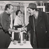 Philip Sterling, Olympia Dukakis and Jerome Guardino in the stage production The Opening of a Window