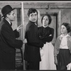 Walter Flanagan, Kevin Mitchell, Olympia Dukakis and Linda Canby in the stage production The Opening of a Window