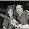 Rae Allen and John Harkins in the stage production The Orphan