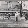 Scene from rehearsal for the 1957 American Shakespeare production of Othello