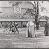 Scene from rehearsal for the 1957 American Shakespeare production of Othello