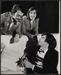 Tom Costello, Saskia Noordhoek Hegt and John Ferraro in the stage production Our Late Night