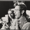 Angela Pietropinto and Larry Pine in the stage production Our Late Night