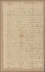 Letter to Andrew Adams, Philadelphia