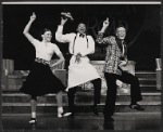 Ann Reinking, Samuel E. Wright and Jim Weston in the stage production Over Here!