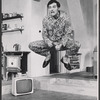 Alan Alda in the stage production The Owl and the Pussycat