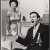Diana Sands and Alan Alda in the stage production The Owl and the Pussycat