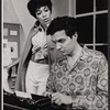 Diana Sands and Alan Alda in the stage production The Owl and the Pussycat.