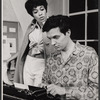 Diana Sands and Alan Alda in the stage production The Owl and the Pussycat.