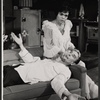 Eartha Kitt and Russell Nype in the touring stage production The Owl and the Pussycat 